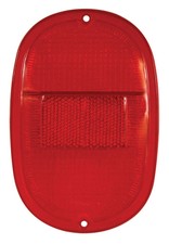 Rear light lens - red, vw