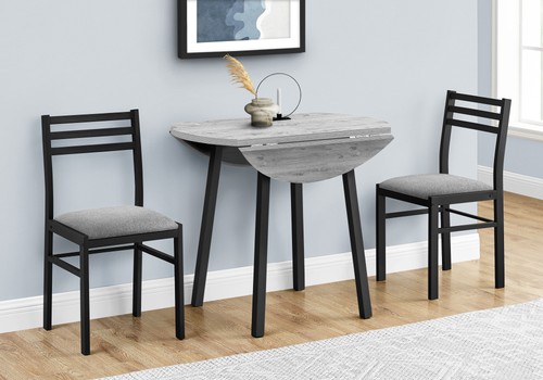 Dining table set 3pcs - table, set,