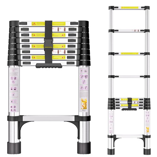 Telescopic ladder 6m - telescopic, 2.6m
