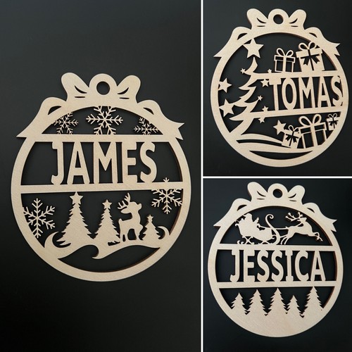 Christmas bauble personalised - bauble,