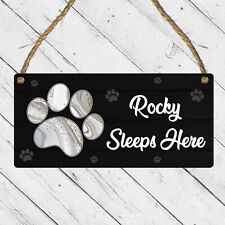Personalised Pet Sleeping