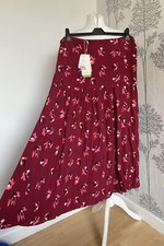 Monsoon Bnwt Betty tiered red