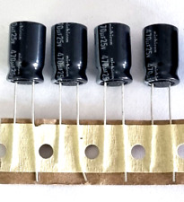 470uF 25V Capacitor Electrolytic Genuine Nichicon Low ESR 105 C Pack of 4