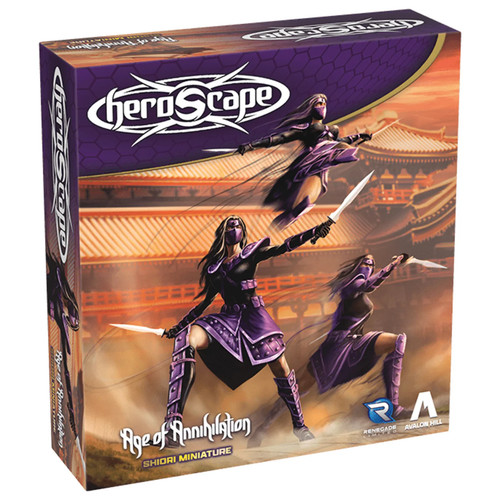 Heroscape shiori promo figure - shiori,