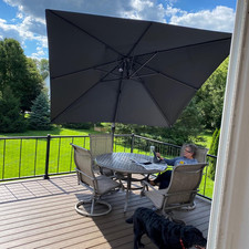 5 m garden cantilever - x,