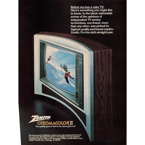 Vintage zenith chromacolor - chromacolor, ii