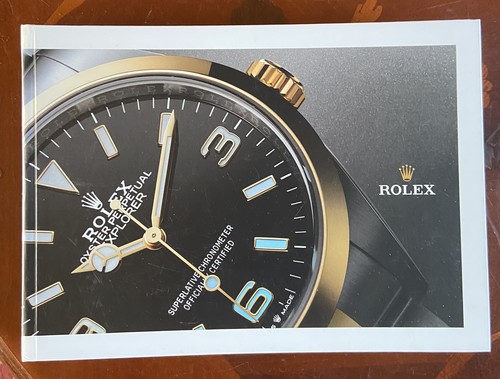 Rolex catalog catalogue book - catalog,