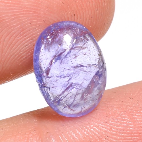 Natural tanzanite cabochon - natural,