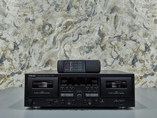 Teac W-1200 Twin Cassette Deck With Remote Control - Hifi Separate