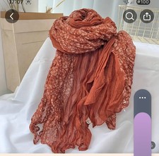 Bohemian Floral Print Scarf