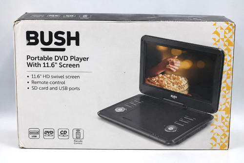 New bush portable - portable, dvd