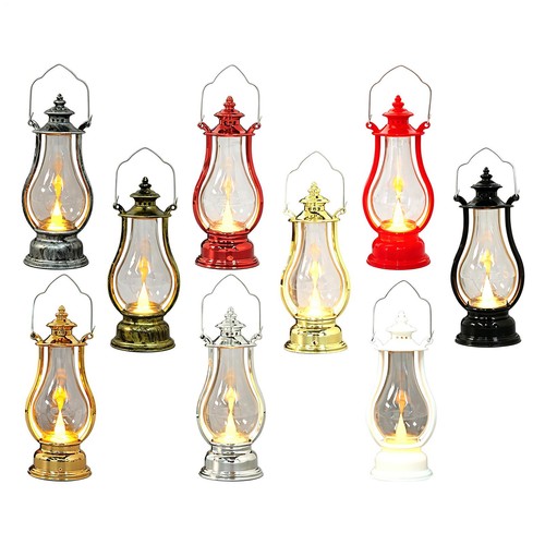 1pc retro led lantern oil - 1pc,