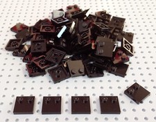 Lego Black 2x2 Tile with Two