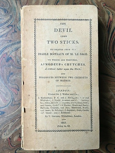 Lesage the devil upon - lesage.,