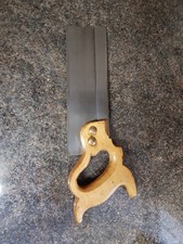 A vintage 8 inch tenon saw and