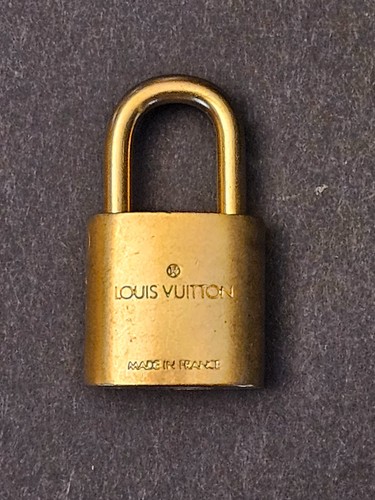 Louis vuitton brass padlock - louis, &