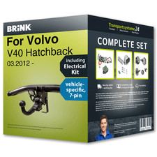 Towbar detachable for VOLVO