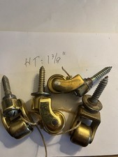 Brass Castors Set of 4