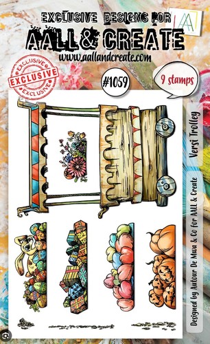 Aall create stamp set - &,