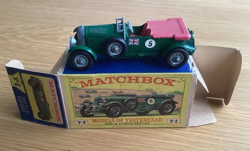Vintage boxed matchbox models - vintage,