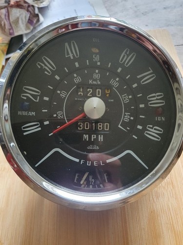 British jaeger speedometer - british,