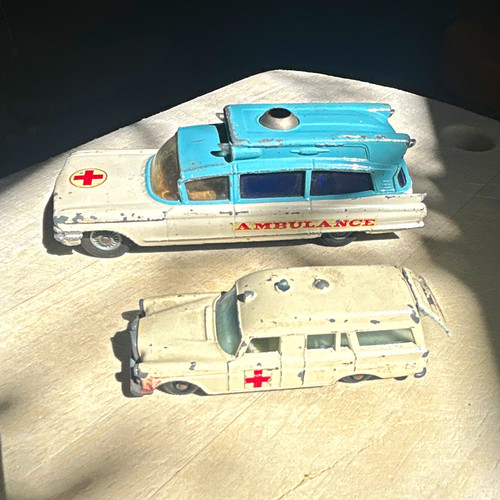 Corgi matchbox ambulances - corgi,