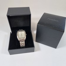 Mens Amadeus Wrist Watch 50m Resistant Quartz Boxed