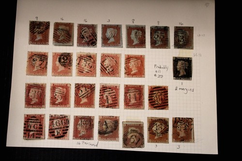 United kingdom stamps penny - united,