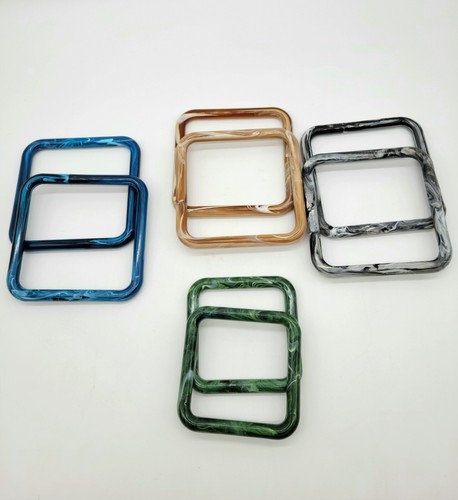 Square plastic macrame - plastic,