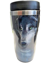 Travel Mug Wolf Tree Free