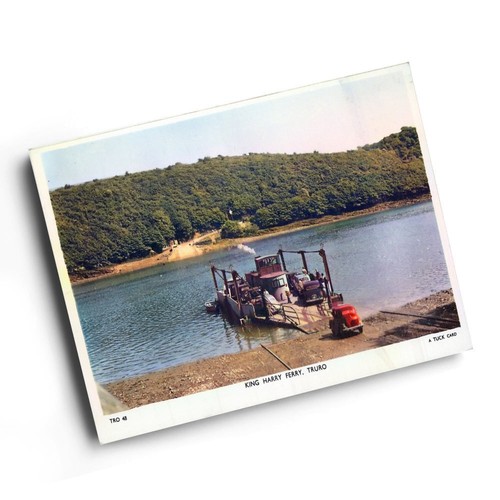 Print vintage cornwall - a6,