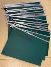 Crystalfile Classic - Foolscap - 78046 - Suspension Files  - Green - 75 Files