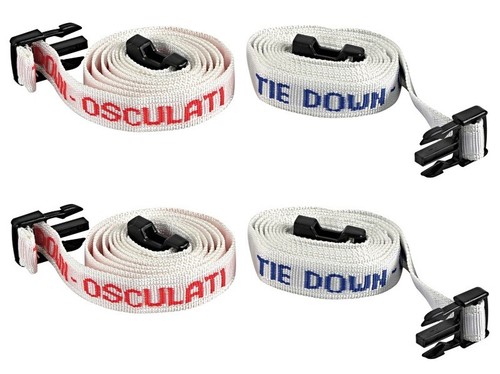 Sail down ties - down, straps