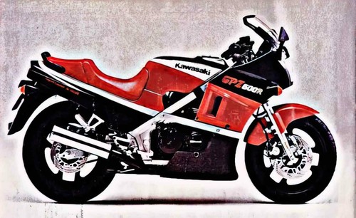 Photo motorbike gpz600r - photo,