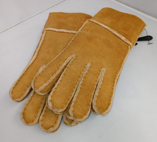 Genuine sheepskin gloves - , women