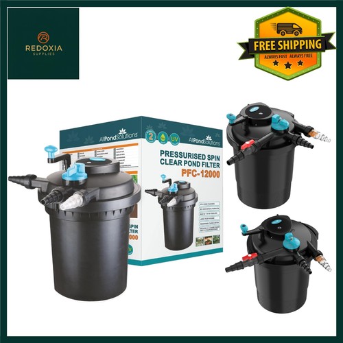 Pressurised koi pond filter - pressurised, &