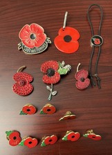 Remembrance Day Red Poppy Lot  - all proceeds to Royal British Legion