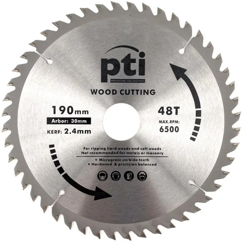 Tct circular saw blade - saw, 190mm