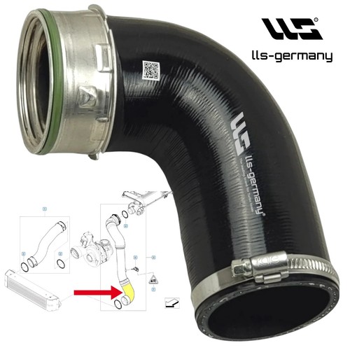 Charge air hose for bmw - charge,