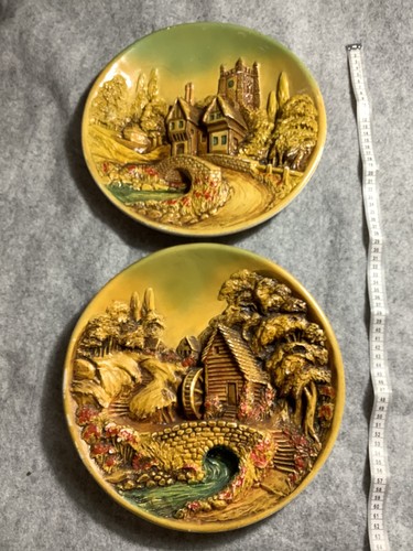 Vintage chalkware water - 3d,