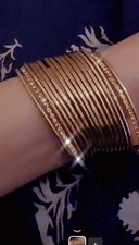 Indian Pakistani golden/silver