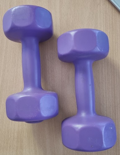 5kg hex purple - 1.5kg, dumbbells