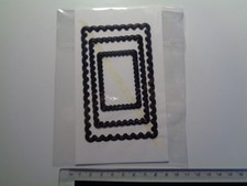 Xcut Scalloped Edge Rectangle