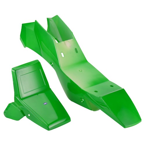 Fairing set green - set, pocket