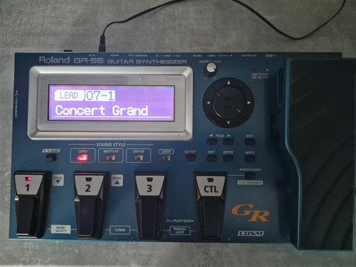 Roland gr55 guitar synthesizer - roland,