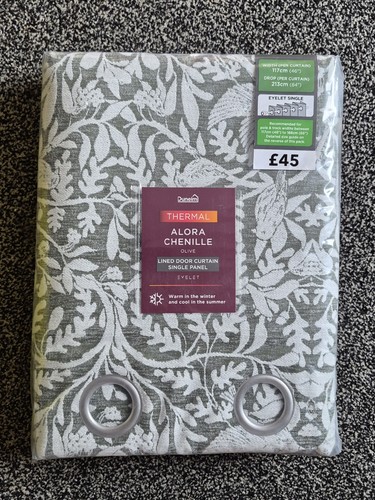 Dunelm alora chenille olive - dunelm,