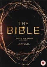 The BIBLE - Epic Mini Series - DVD [Region 2] Powerful Exotic Dazzling Drama