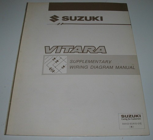 Workshop manual suzuki vitara - workshop,