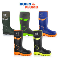 Buckbootz BBZ8000 Hi-Vis Non-Metallic Safety Wellington Boots Wellies 2025 Style