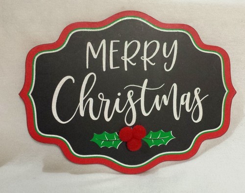 Shelf decor sign merry - shelf,